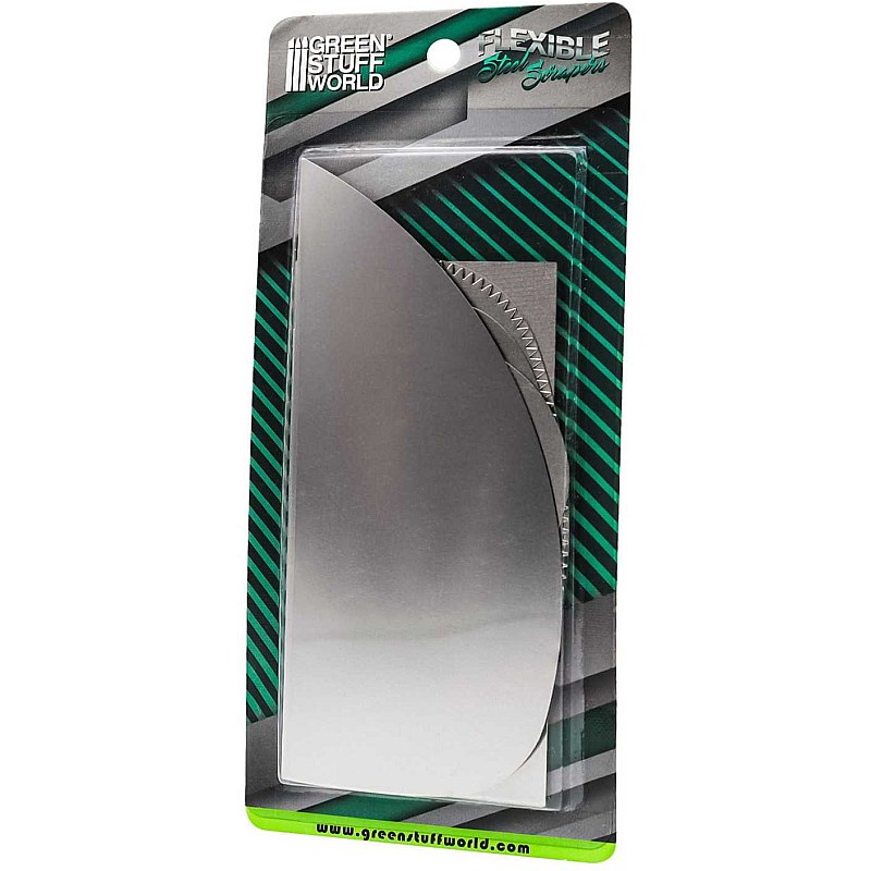 GreenStuffWorld Flexible Steel Scrapers - Set of 6 GreenStuffWorld Flexible Steel Scrapers - Set of 6