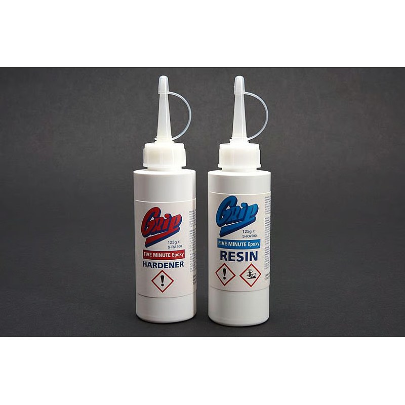 Grip 5 Minute Epoxy 250g S-RA500 additional image 2