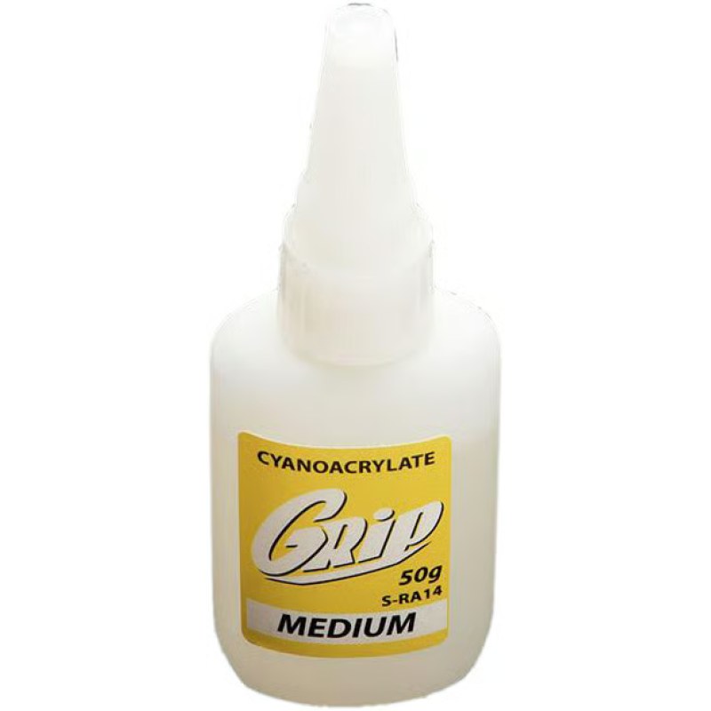 Grip Cyanoacrylate Medium (50g) S-RA14 Grip Cyanoacrylate Medium (50g) S-RA14