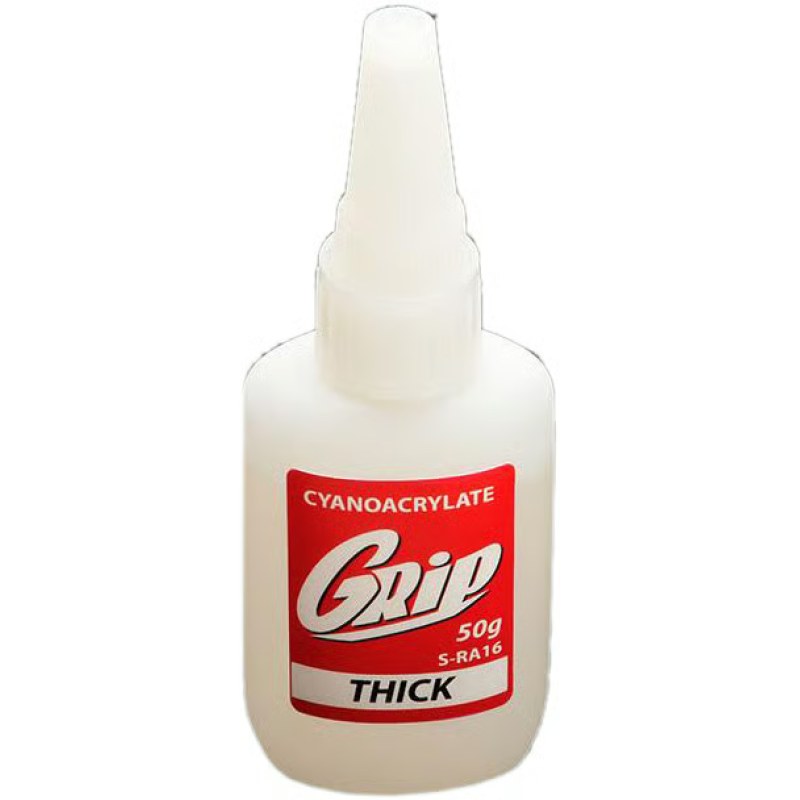 Grip Cyanoacrylate Thick (50g) S-RA16 Grip Cyanoacrylate Thick (50g) S-RA16