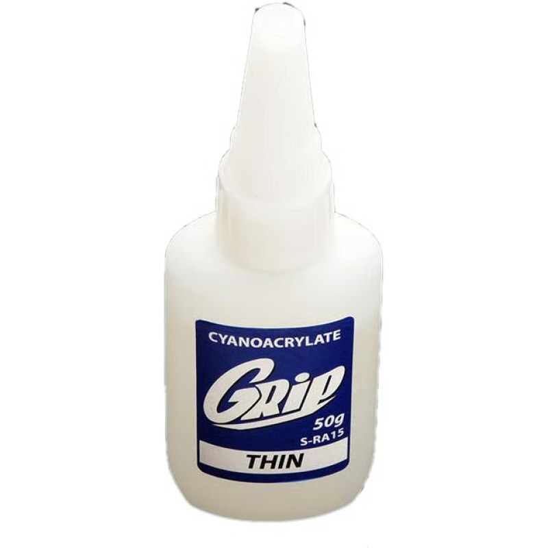 Grip Cyanoacrylate Thin (50g) S-RA15 Grip Cyanoacrylate Thin (50g) S-RA15