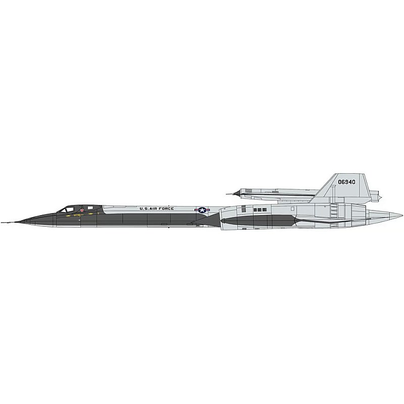 Hasegawa SR-71 Blackbird - A Version With GTD-21B 1/72 02395 additional image 2