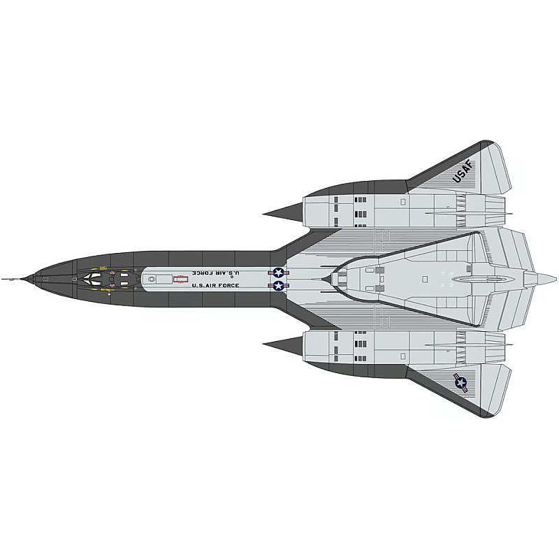 Hasegawa SR-71 Blackbird - A Version With GTD-21B 1/72 02395 additional image 4