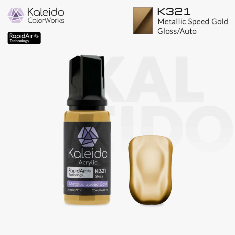 Kaleido Metallic Speed Gold RapidAir (20ml) K321