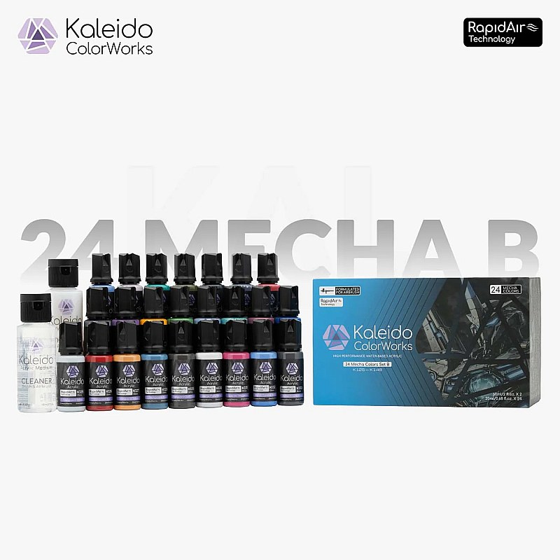 Kaleido 24 Mecha Colors Set B-Set 43103
