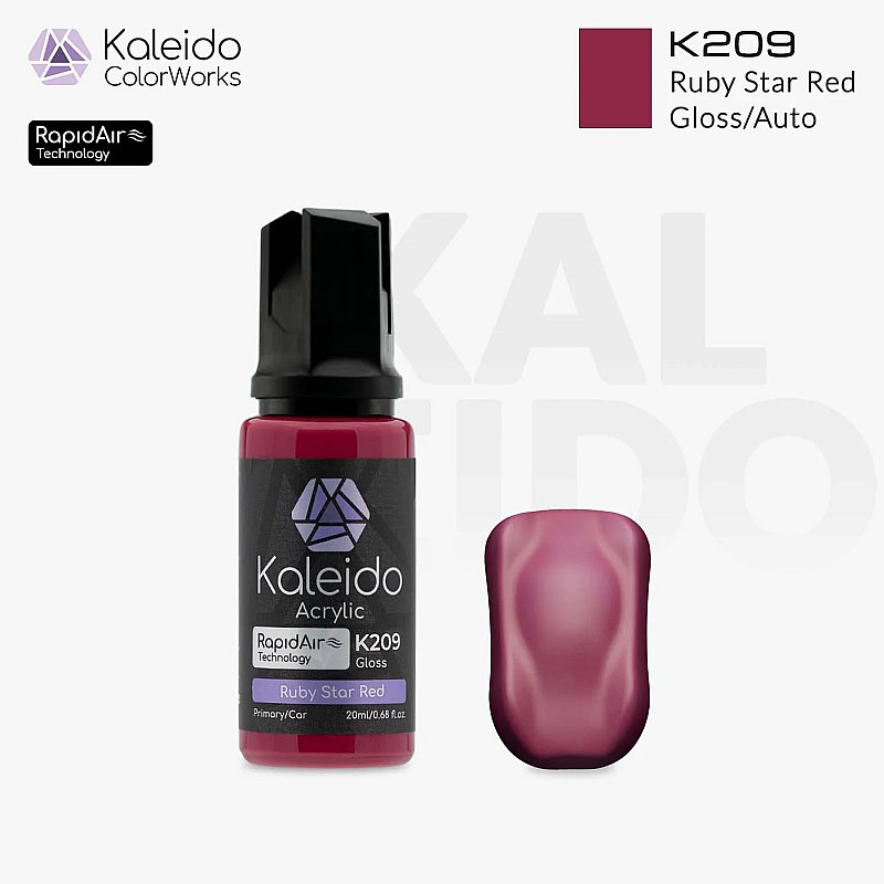 Kaleido Ruby Star Red Gloss RapidAir 20ml K209