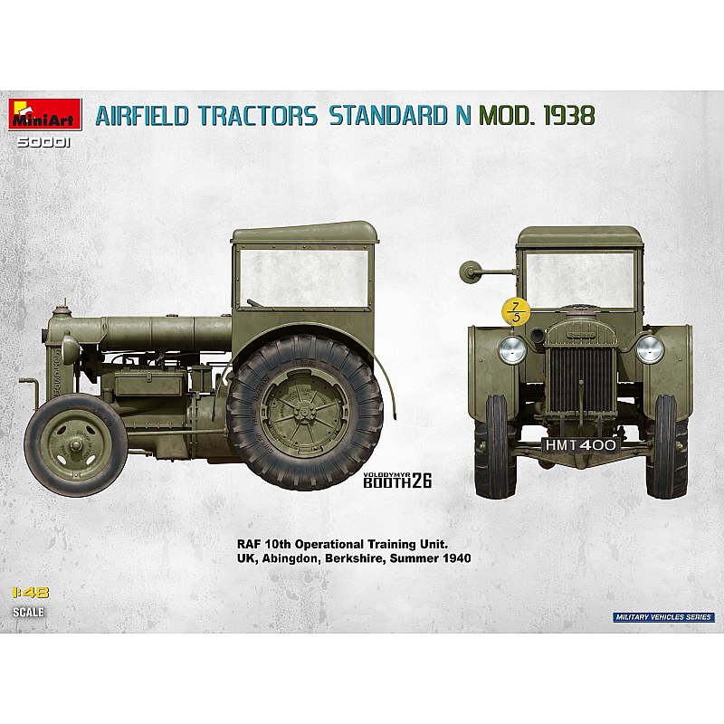Miniart AIRFIELD TRACTORS STANDARD N MOD. 1938 1/48 50001 additional image 10