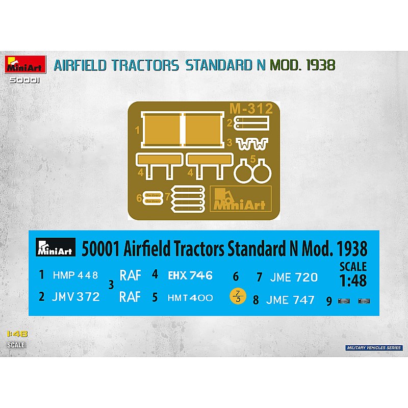 Miniart AIRFIELD TRACTORS STANDARD N MOD. 1938 1/48 50001 additional image 4
