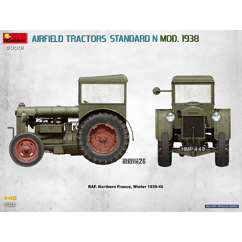 Miniart AIRFIELD TRACTORS STANDARD N MOD. 1938 1/48 50001 additional image 6