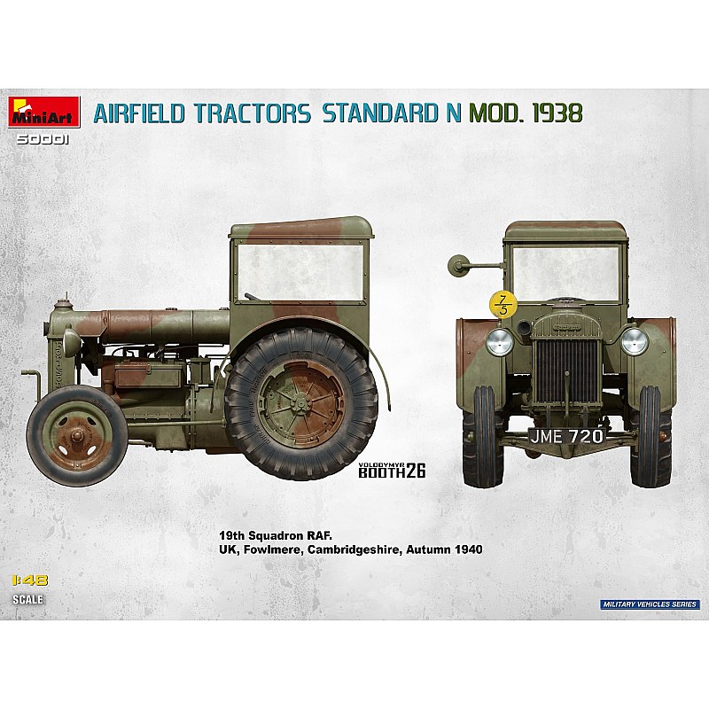 Miniart AIRFIELD TRACTORS STANDARD N MOD. 1938 1/48 50001 additional image 8