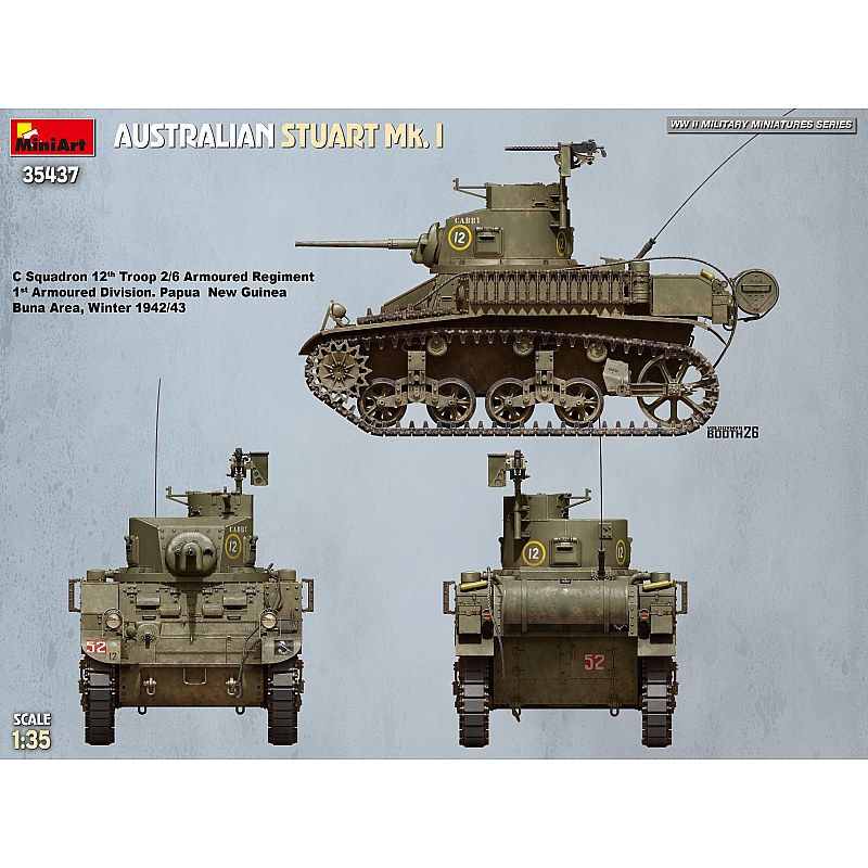 Miniart Australian Stuart Mk I 1/35 35437 additional image 7