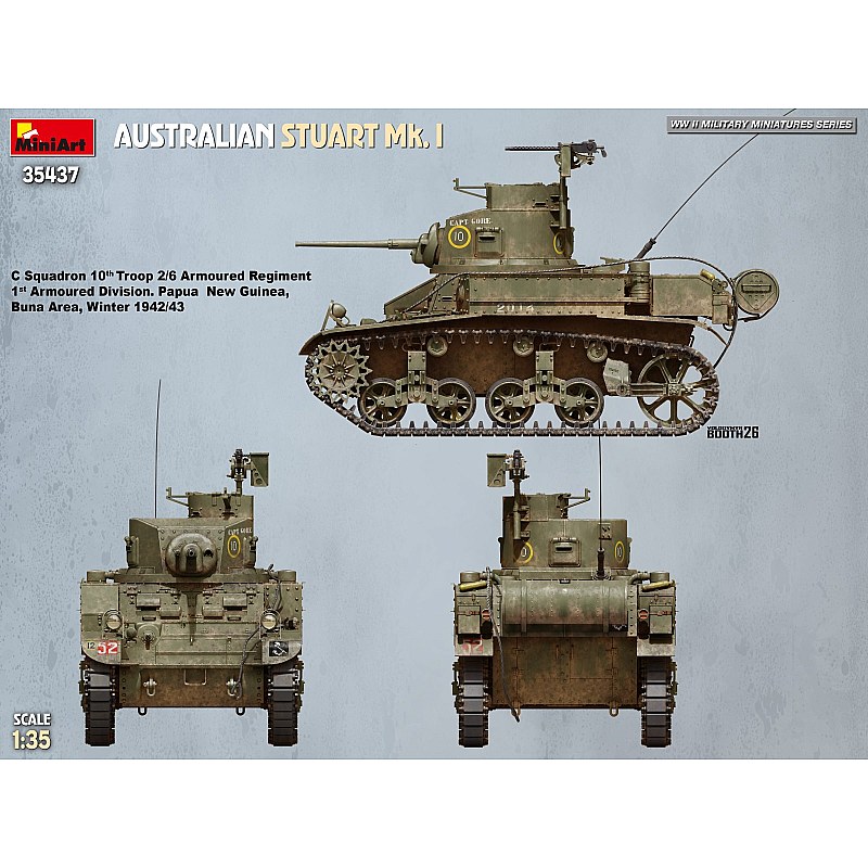 Miniart Australian Stuart Mk I 1/35 35437 additional image 8