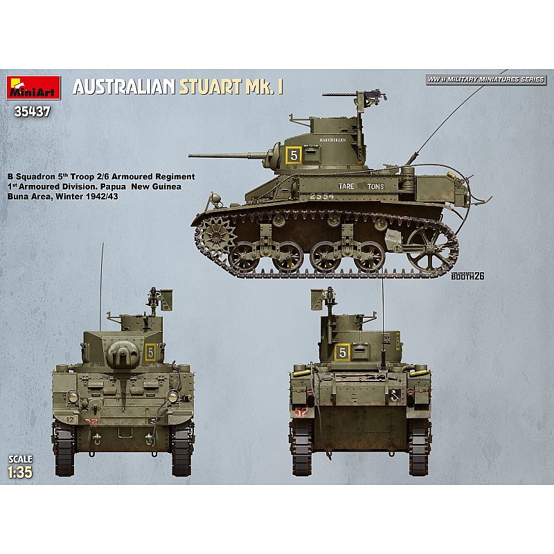Miniart Australian Stuart Mk I 1/35 35437 additional image 9