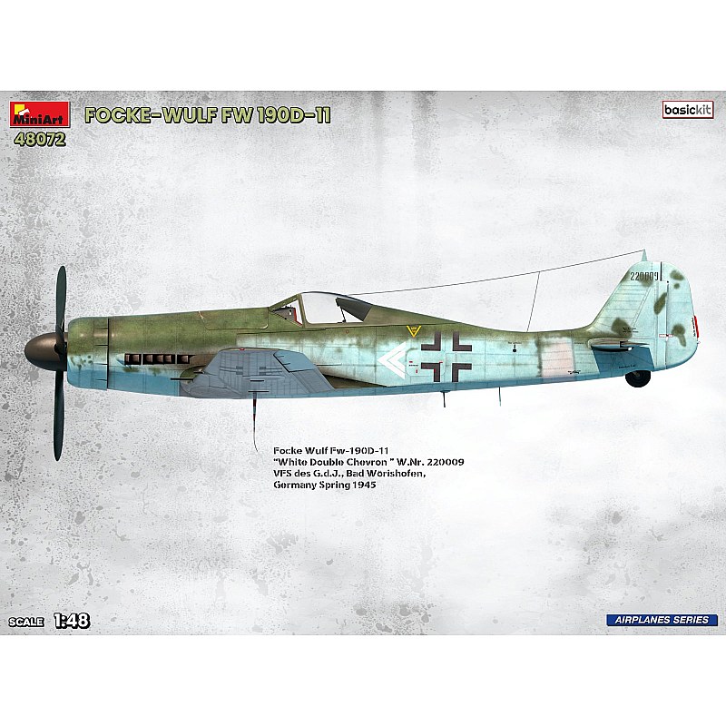 Miniart FOCKE-WULF FW 190D-11. BASIC KIT 1/48 48072 additional image 3