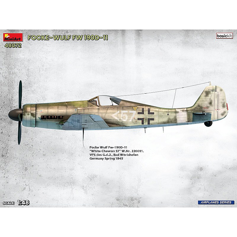 Miniart FOCKE-WULF FW 190D-11. BASIC KIT 1/48 48072 additional image 4