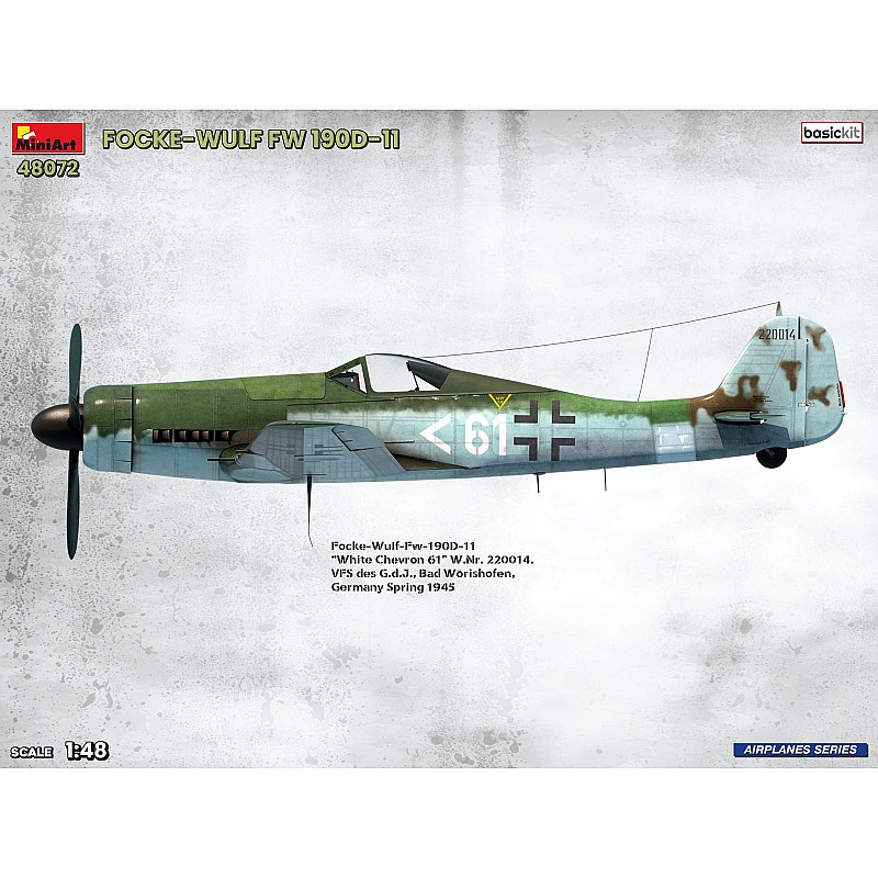 Miniart FOCKE-WULF FW 190D-11. BASIC KIT 1/48 48072 additional image 5