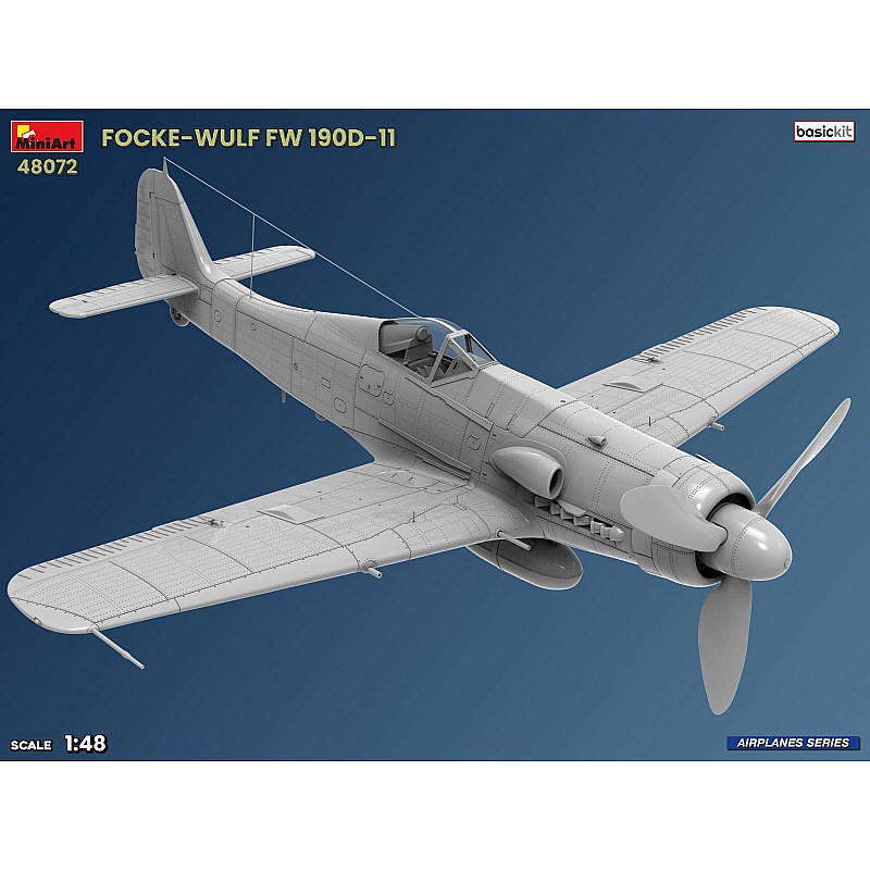 Miniart FOCKE-WULF FW 190D-11. BASIC KIT 1/48 48072 additional image 6