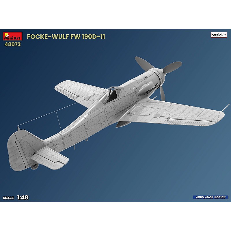 Miniart FOCKE-WULF FW 190D-11. BASIC KIT 1/48 48072 additional image 7