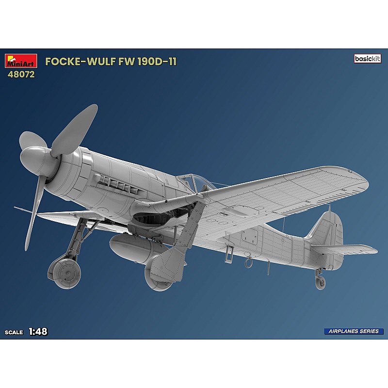 Miniart FOCKE-WULF FW 190D-11. BASIC KIT 1/48 48072 additional image 8