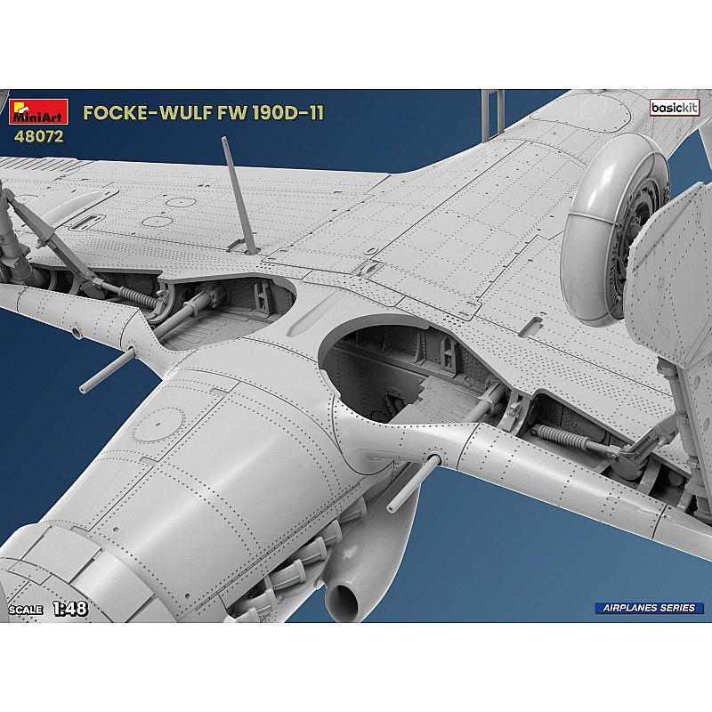 Miniart FOCKE-WULF FW 190D-11. BASIC KIT 1/48 48072 additional image 9