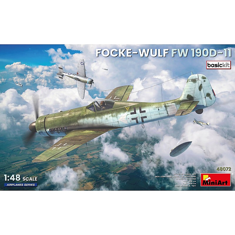 Miniart FOCKE-WULF FW 190D-11. BASIC KIT 1/48 48072