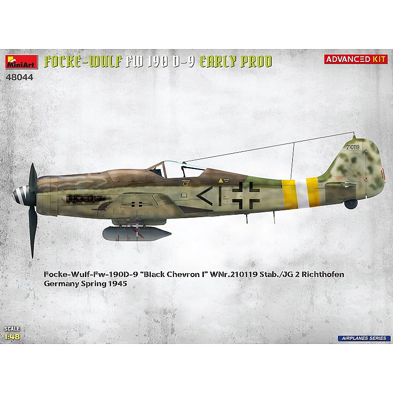 Miniart Focke-Wulf Fw 190D-9 Early Prod, Advanced Kit 1/48 48044 additional image 4