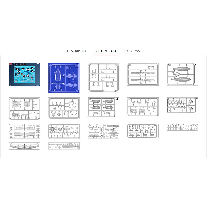Miniart P47N-2RE Thunderbolt Basic Kit 1/48 48068 additional image 2