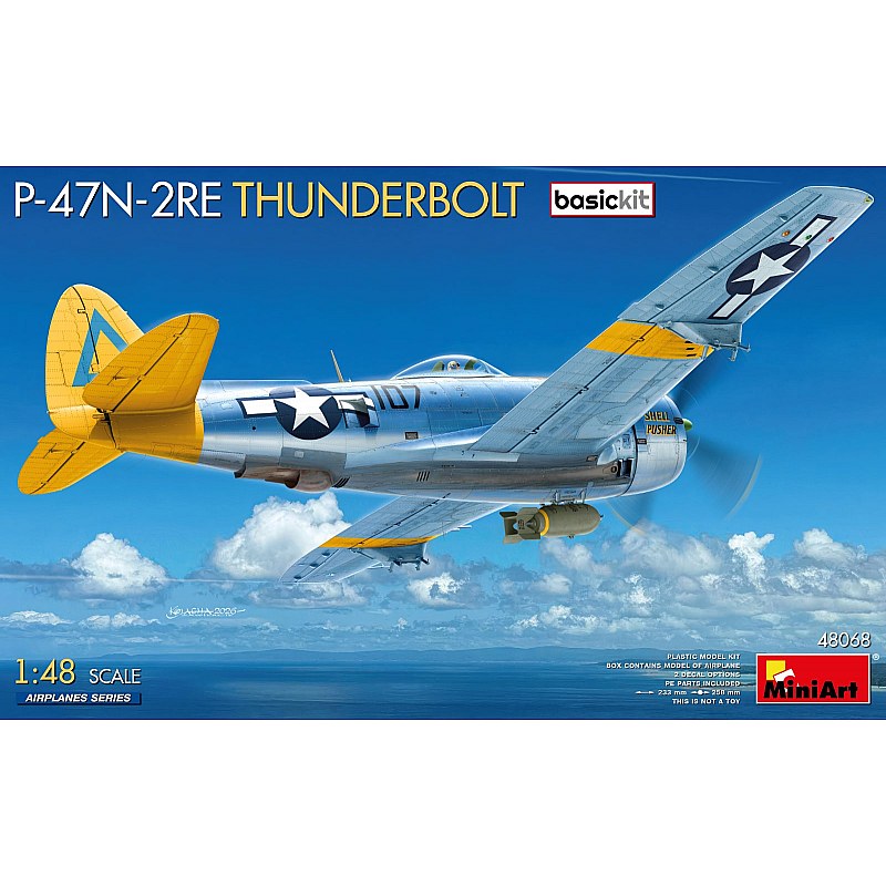 Miniart P-47N-2RE Thunderbolt Basic Kit (1/48) 48068