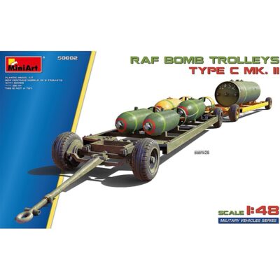 Miniart RAF BOMB TROLLEYS TYPE C MK. II 1/48 50002