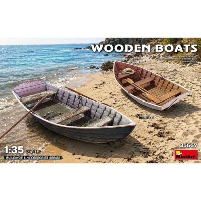 Miniart WOODEN BOATS 1/35 35667