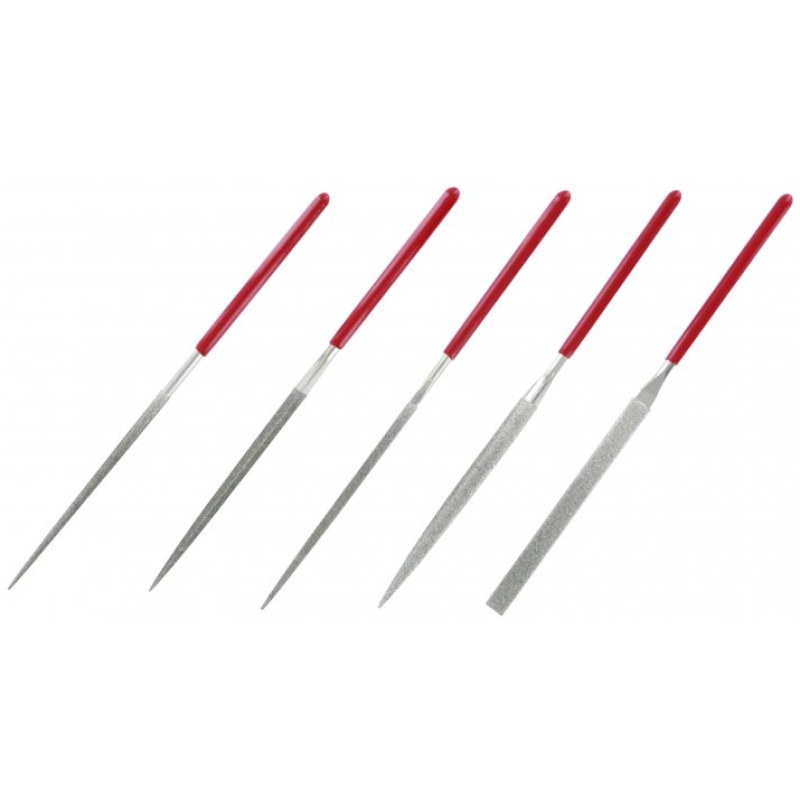 Modelcraft 5 Piece Diamond Needle File Set PFL6002 Modelcraft 5 Piece Diamond Needle File Set PFL6002