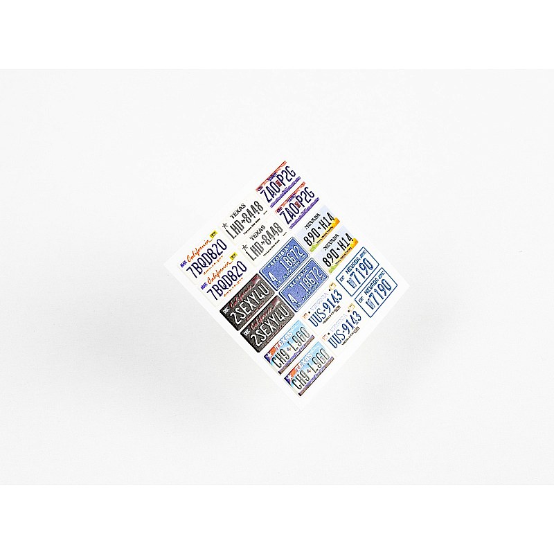Red Fox Studio 1/24 USA License plates vol.01 RFSQS-24011 Red Fox Studio 1/24 RFSQS-24011 additional image 5