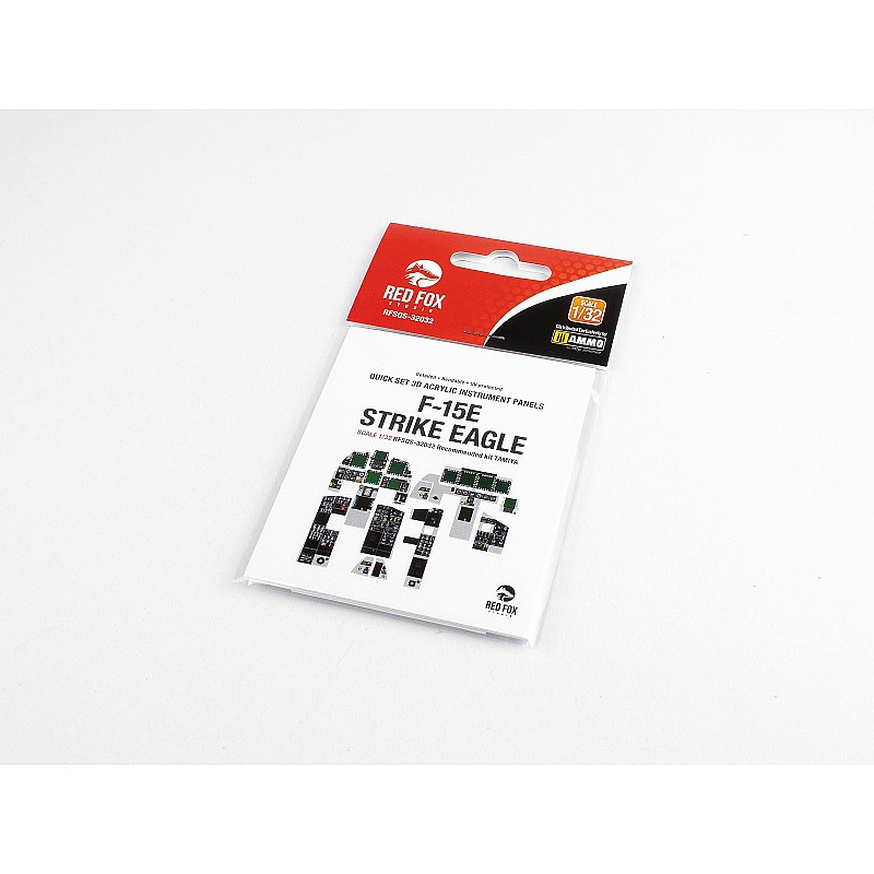 Red Fox Studio F-15E Strike Eagle Instrument Panel (1/32) RFSQS-32032
