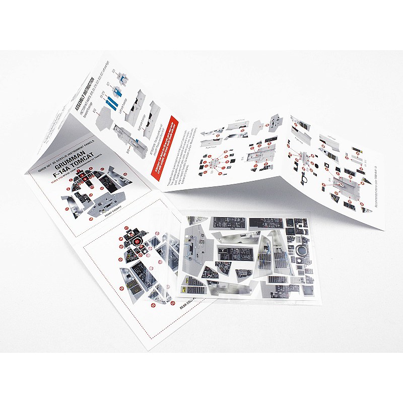 Red Fox Studio 1/32 Grumman F-14A Tomcat (for Tamiya kit) Red Fox Studio SQS-32081 1/32 RFSQS-32081 additional image 3