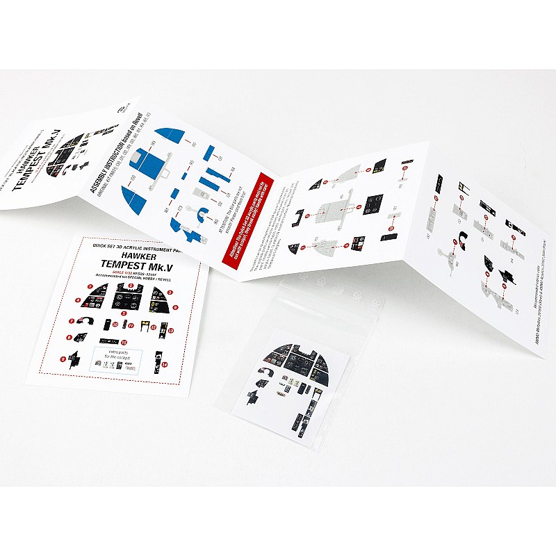 Red Fox Studio 1/32 Hawker Tempest Mk.V (for Revell kit) RFSQS-32147 Red Fox Studio 1/32 RFSQS-32147 additional image 4