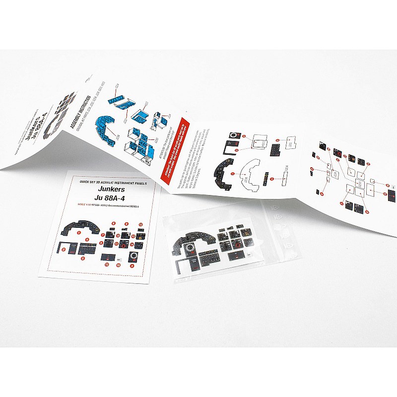 Red Fox Studio 1/32 Junkers Ju 88A-4 (for Revell kit) Red Fox Studio SQS-32012 1/32 RFSQS-32012 additional image 3