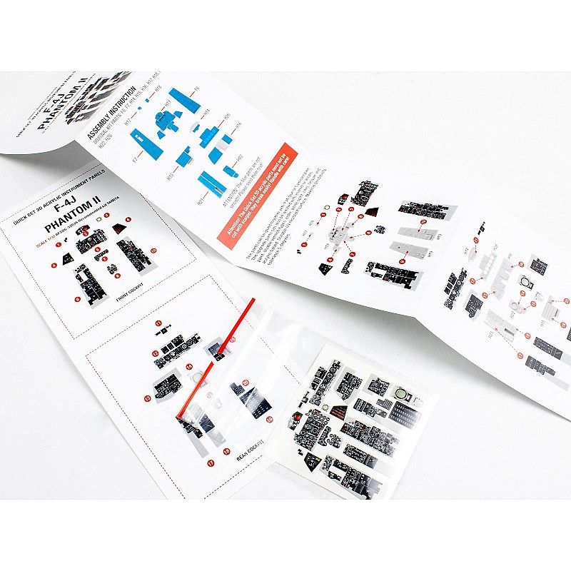 Red Fox Studio 1/32 McDonnell DOUGLAS F-4J Phantom II (for Tamiya kit) Red Fox Studio SQS-32036 1/32 RFSQS-32036 additional image 3
