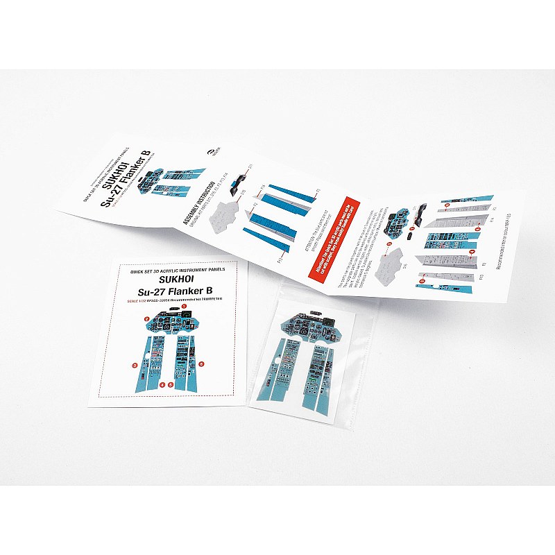 Red Fox Studio 1/32 Sukhoi Su-27 Flanker B (for Trumpeter kit) Red Fox Studio SQS-32056 1/32 RFSQS-32056 additional image 3