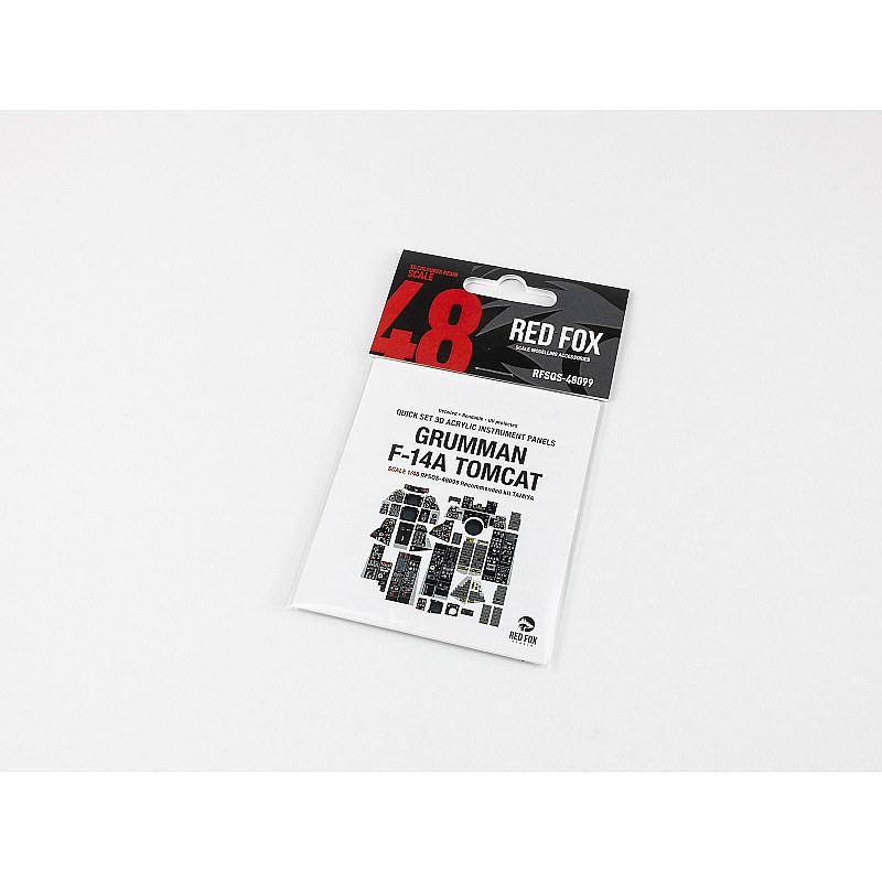 Red Fox Studio 1/48 F-14 A Tomcat (for Tamiya kit) SQS-48099 Red Fox Studio 1/48 RFSQS-48099 additional image 2