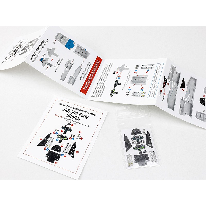 Red Fox Studio 1/48 Jas-39A Gripen Early version (for Italeri kit) RFSQS-48087 Red Fox Studio 1/48 RFSQS-48087 additional image 3