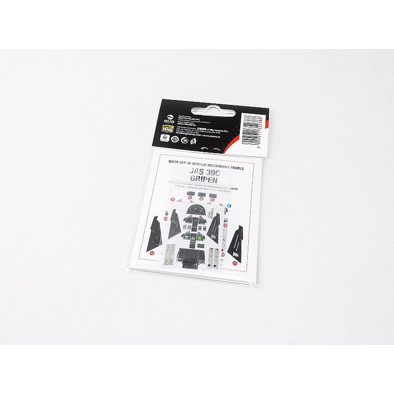 Red Fox Studio 1/48 Jas-39C Gripen (for Italeri Kit) RFSQS-48089 Red Fox Studio 1/48 RFSQS-48089 additional image 2