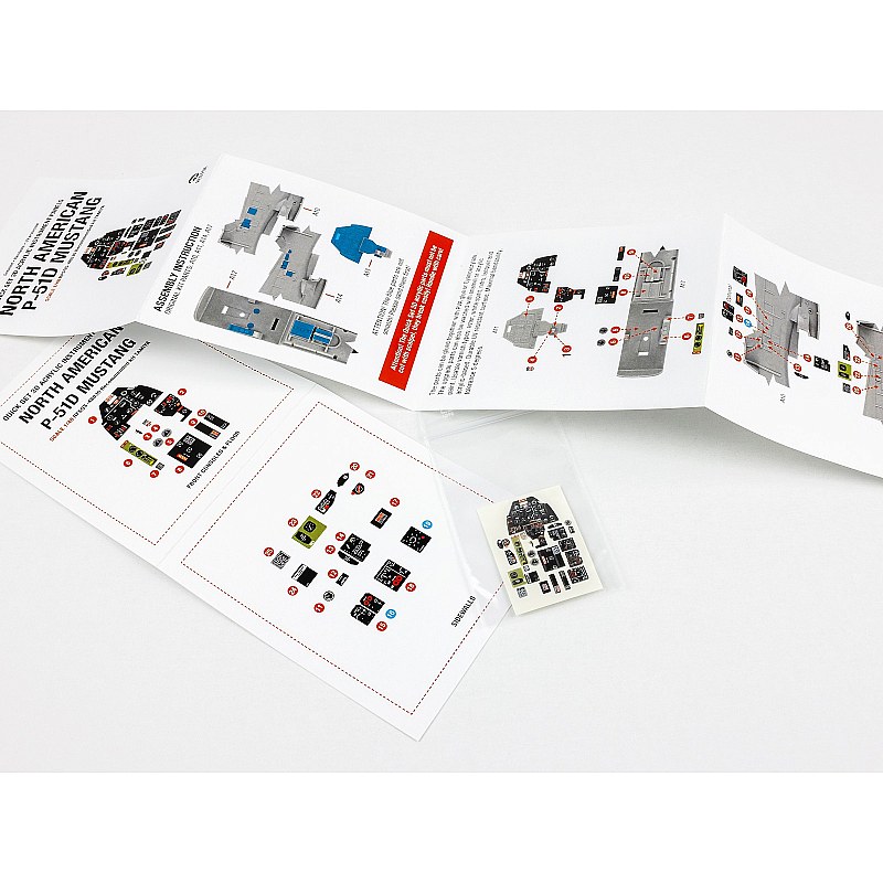 Red Fox Studio 1/48 P-51D Mustang (for Tamiya kit) Red Fox Studio SQS-48030 1/48 RFSQS-48030 additional image 4