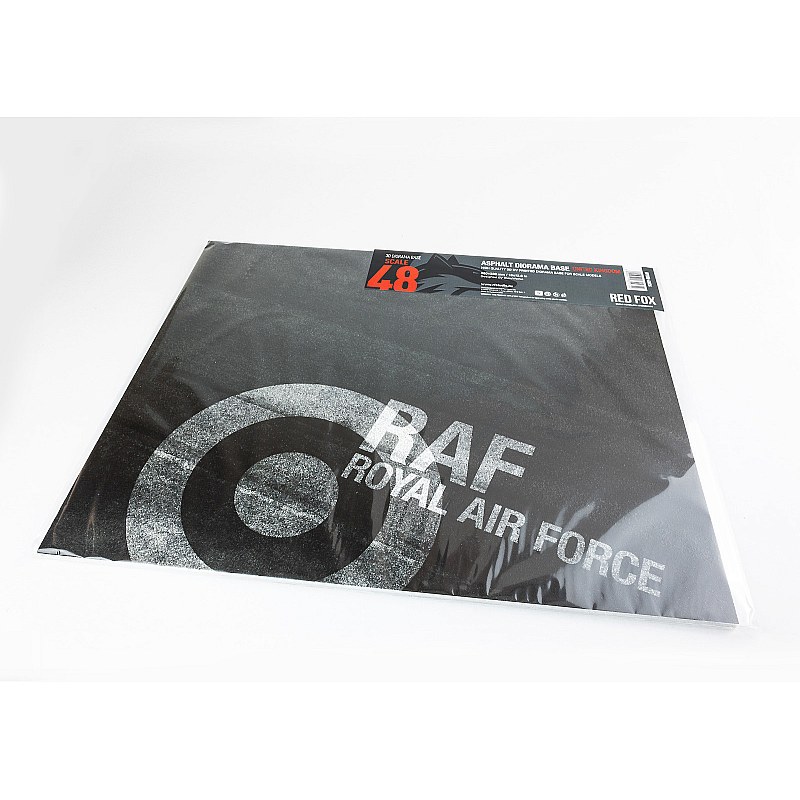 Red Fox Studio Asphalt Diorama Base - United Kingdom 1/48 RFSDB-48036