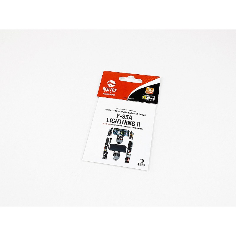 Red Fox Studio Lockheed Martin F-35A Lightning II (1/32) RFSQS-32133 Red Fox Studio Lockheed Martin F-35A Lightning II (1/32) RFSQS-32133
