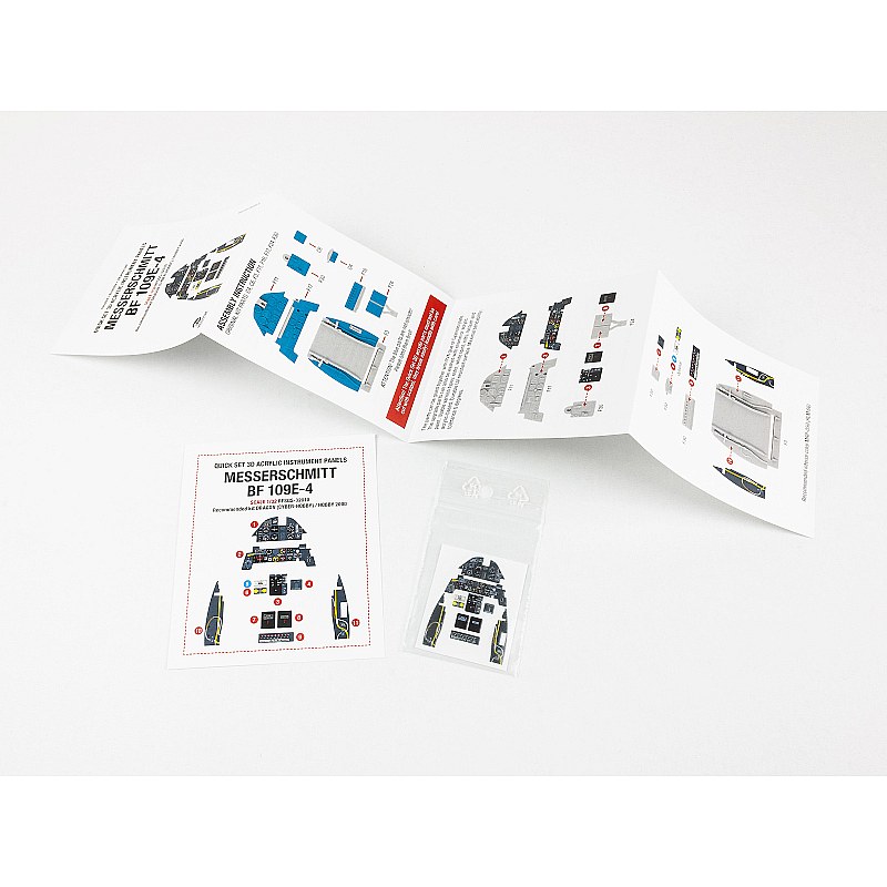 Red Fox Studio Messerschmitt Bf 109E-4 (Dragon / Hobby 2000) 1/32 RFSQS-32010 additional image 3