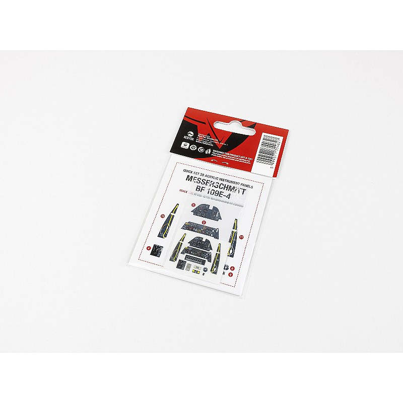 Red Fox Studio Messerschmitt Bf 109E-4 (Eduard) 1/32 RFSQS-32193 additional image 2