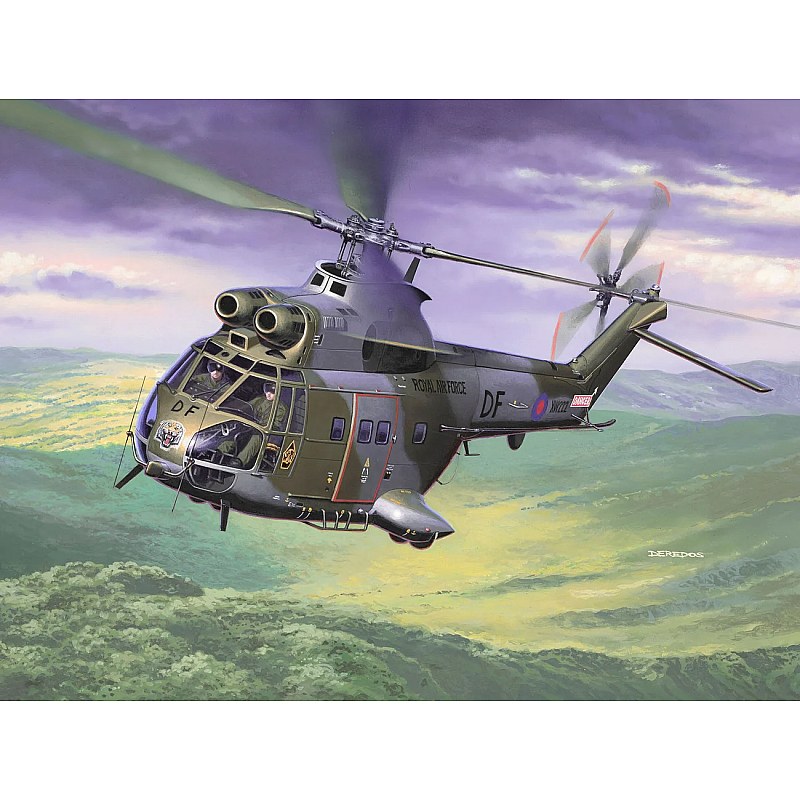Revell Model Set Westland Puma HC.1 (1/144) 63746 Revell Model Set Westland Puma HC.1 (1/144) 63746