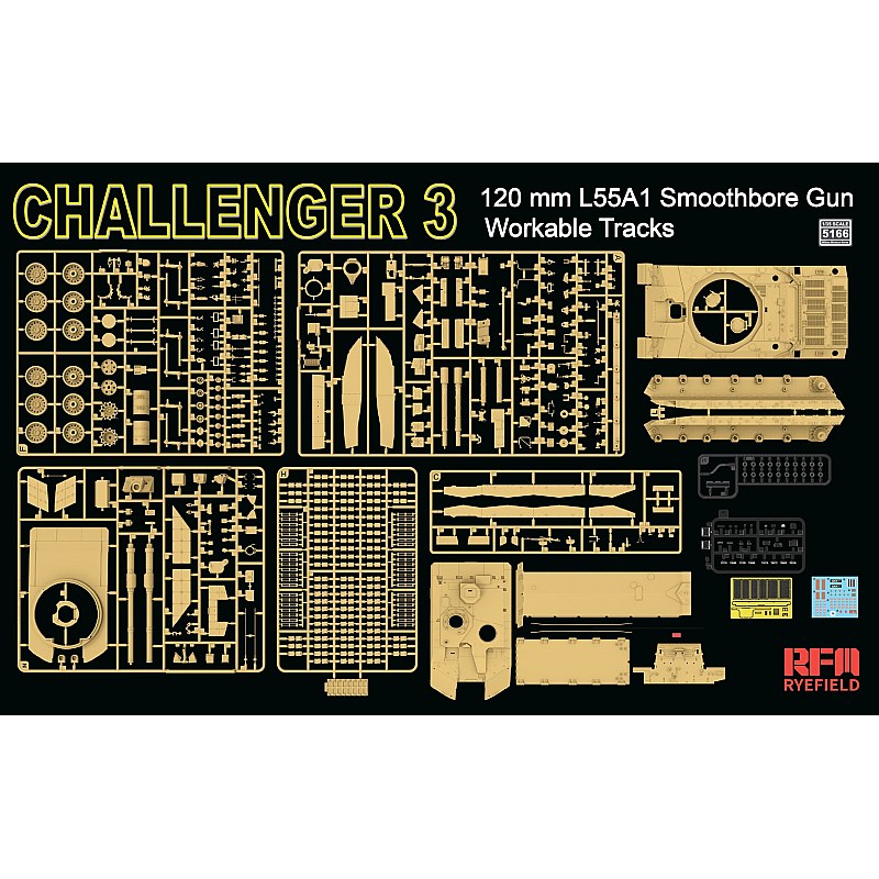 Rye Field Models Challenger 3 1/35 RM-5166 additional image 2