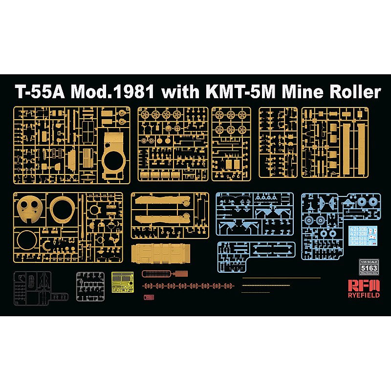 Rye Field Models T-55A Model 1981 1/35 RM-5163 additional image 2