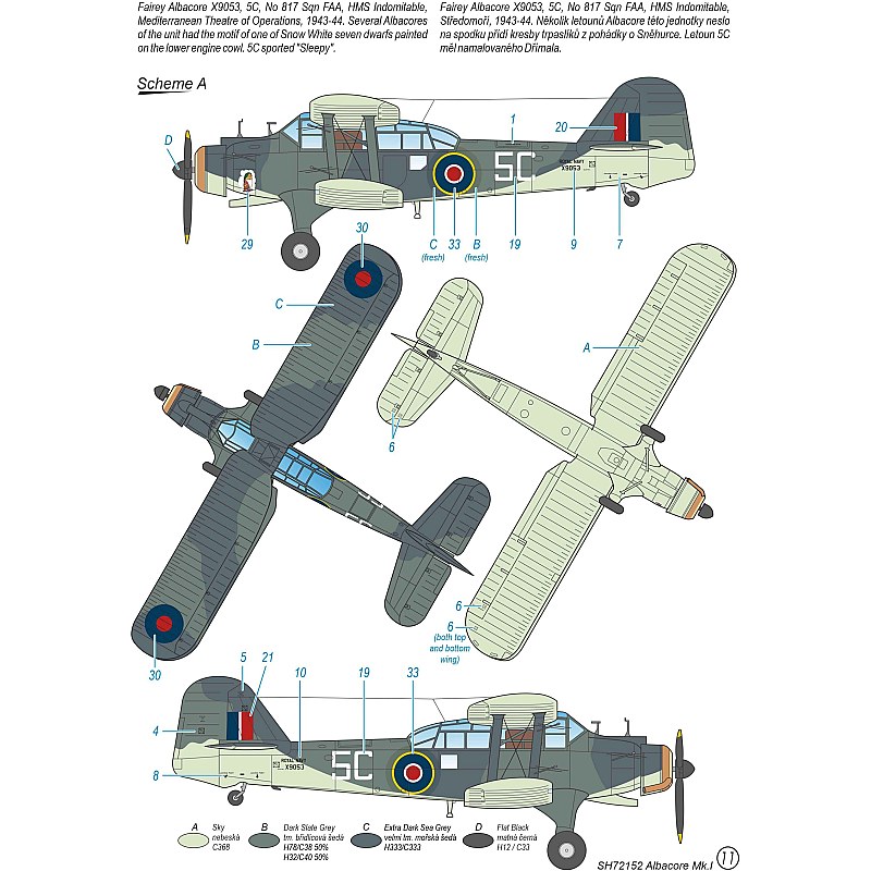 Special Hobby Fairey Albacore Mk1 1/72 SH 72152 additional image 5